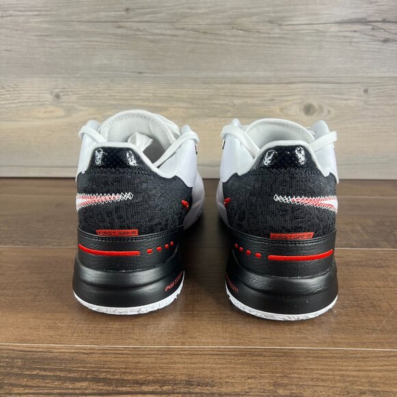 Nike LeBron NXXT Gen AMPD First Game Mens Size 13 White Black Red FJ1566 100 New - Picture 5 of 9